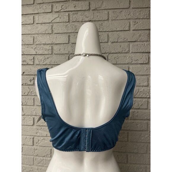 Rhonda Shear Blue Bralette with Removable Pads Size XL NWT - Picture 5 of 11